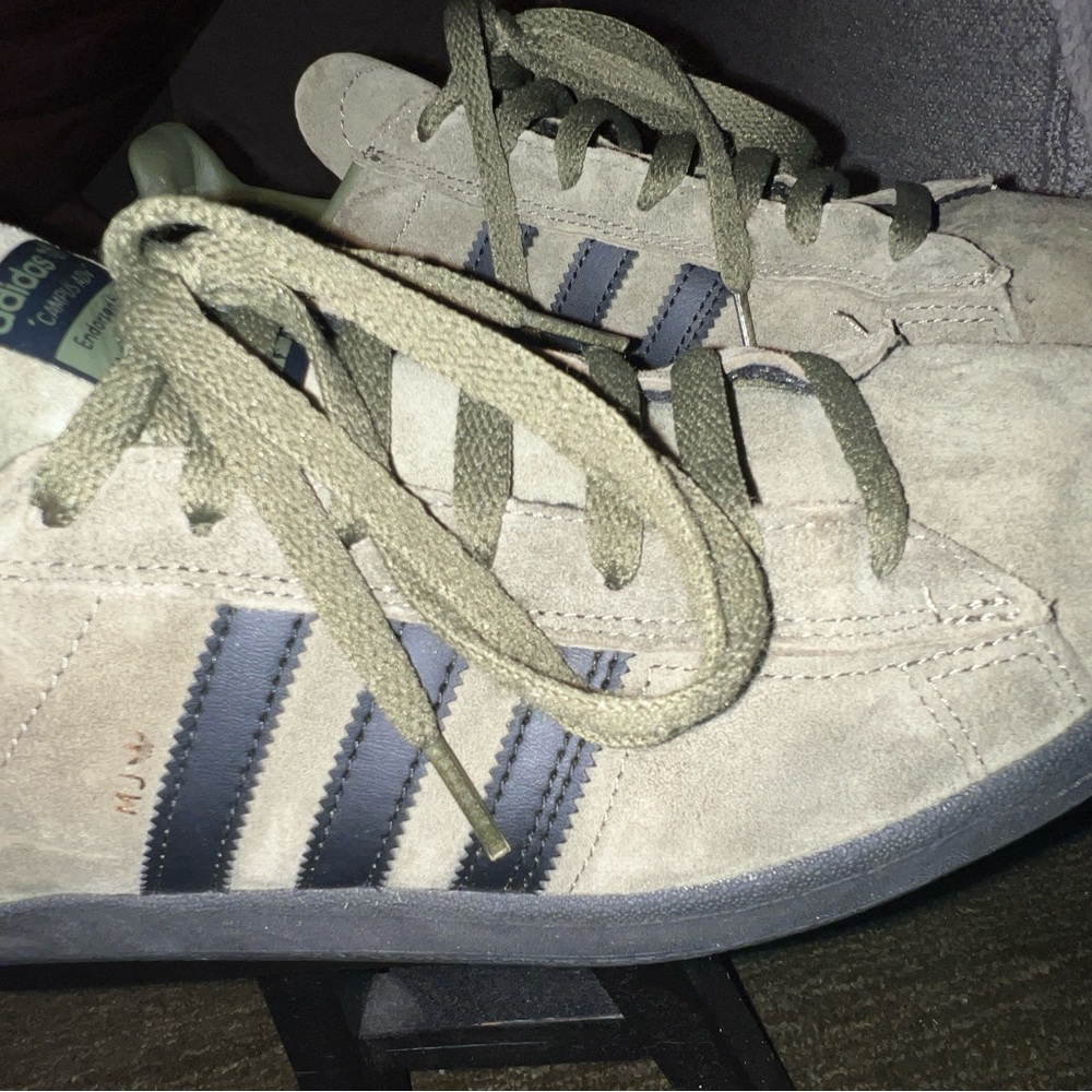 Adidas Campus ADV Marc Johnson - Olive Cargo / Core Black — Men’s Size 11
